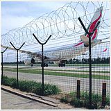 厂家供应 机场围栏网 安全网 护栏网 机场隔离网批发;