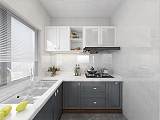凱米特全屋全鋁定制現代簡約櫥柜整體廚房組裝經濟型櫥柜;