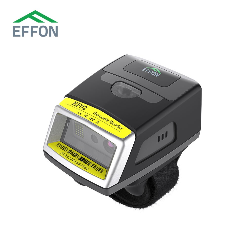 誉峰物联EF02指环扫描器物流仓管2D条码扫描器