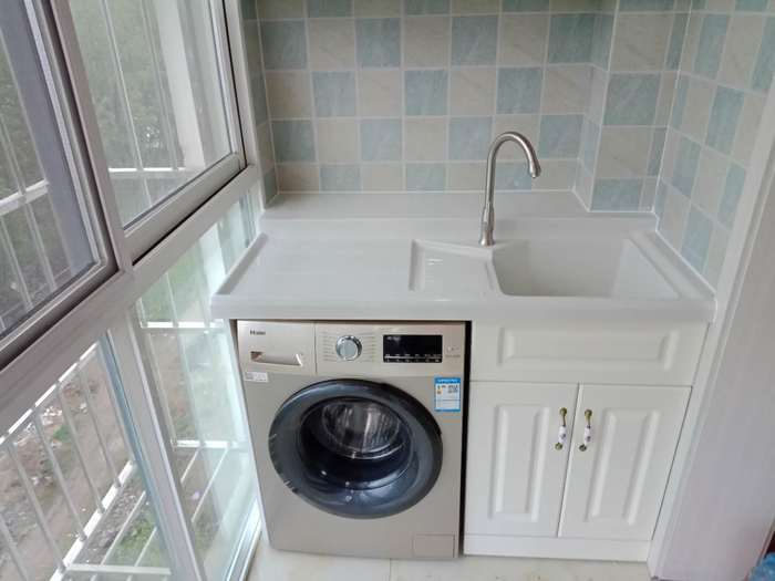 徐州洗衣机柜厂家定做洗衣机伴侣上门测量安装专业质量好
