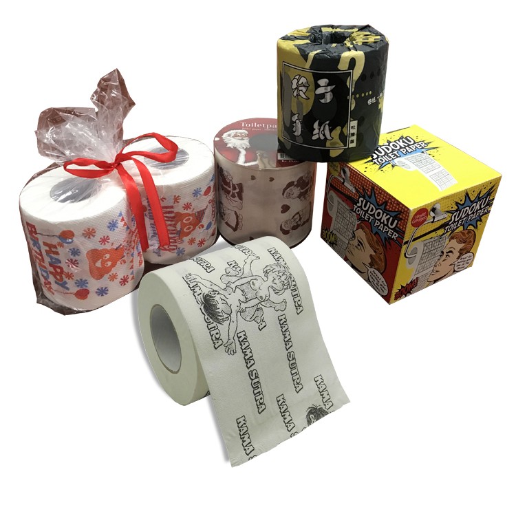 上海供应出口外贸定制颜色彩色卫生纸 印花卫生纸
