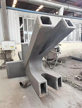 大跨度钢结构连接部位使用的铸钢节点