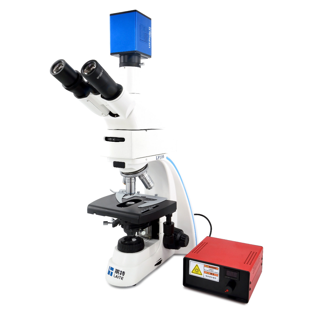 广东荧光显微镜Laite莱特LF100 LED光源正置荧光显微镜