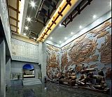 广东室内人物铜浮雕 墙上浮雕画制作工厂