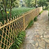 仿竹护栏|现货仿竹护栏|财润竹节护栏生产厂可定制仿竹围栏;