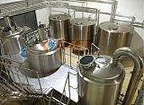 CGET500L-B-GN精酿啤酒发酵系统 （两锅两器，6个发酵罐）
