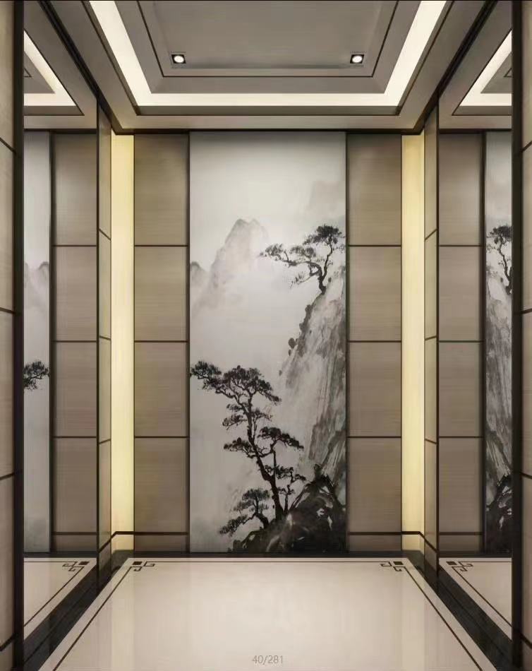 电梯装饰装修设计 山东商场电梯装饰装修工厂
