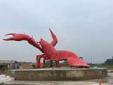 沈阳 大型龙虾节雕塑 动物主题雕塑摆设;