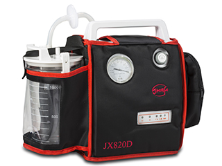 斯曼峰JX820D急救吸引器便携式交直流两用的高负压高流量带电池急救