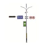 美扬L型T型交通信号灯灯杆 道路指示灯杆 6.8米红绿灯杆;