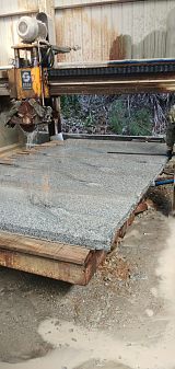别墅石材火烧板生产 郴州白麻石板材 衡阳井头石材