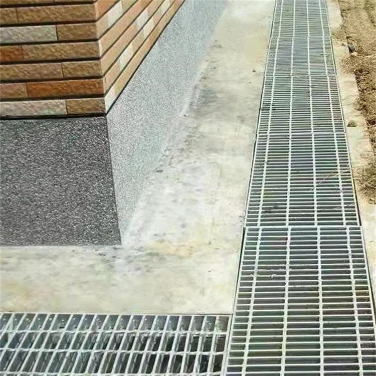 下水道盖板 沟盖板定制财润丝网热镀锌钢格板