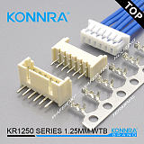 KONNRA KR1250 DIP胶壳导航仪用连接器替代MOLEX53261-1;