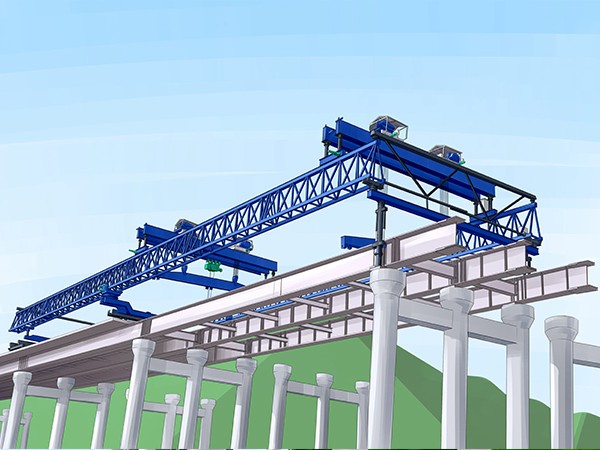 浙江绍兴钢结构桥梁安装公司完成节段拼装