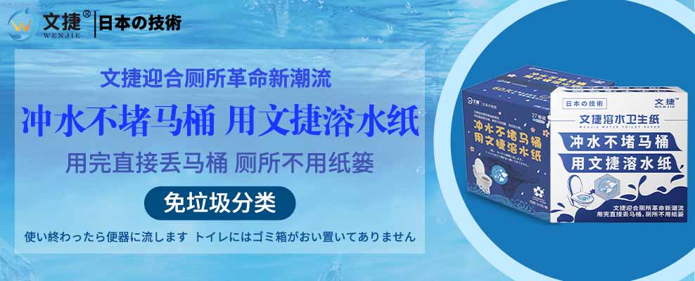 杭州文捷溶水卫生纸卷筒纸冲水纸溶水纸厕纸有芯纸1600克2提