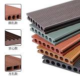 承接木塑地板棧道工程 防水防滑木塑復合地板材料 顏色多樣可定制;