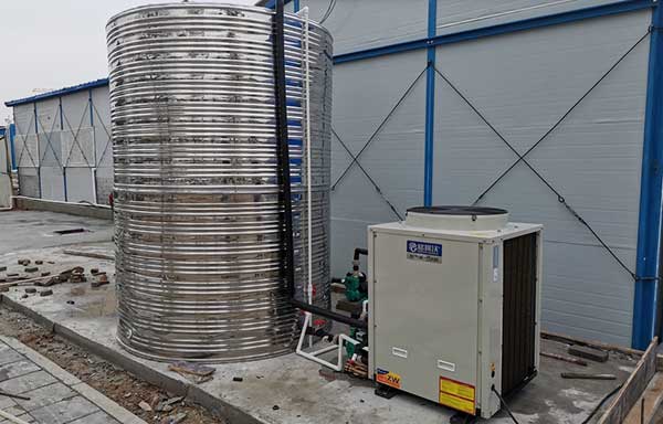 工地宿舍热水工程采用空气能热水器的优势