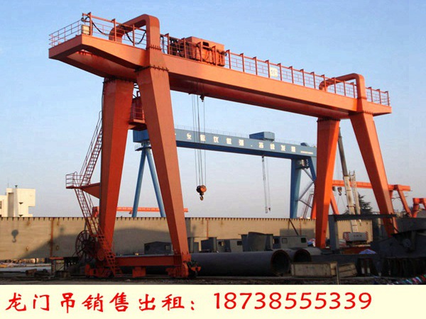 广西贵港龙门吊出租厂家45吨60吨门式起重机