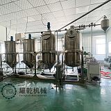 茶籽油精炼设备 一级山茶油提炼加工生产线 QC标准日处理2000斤;