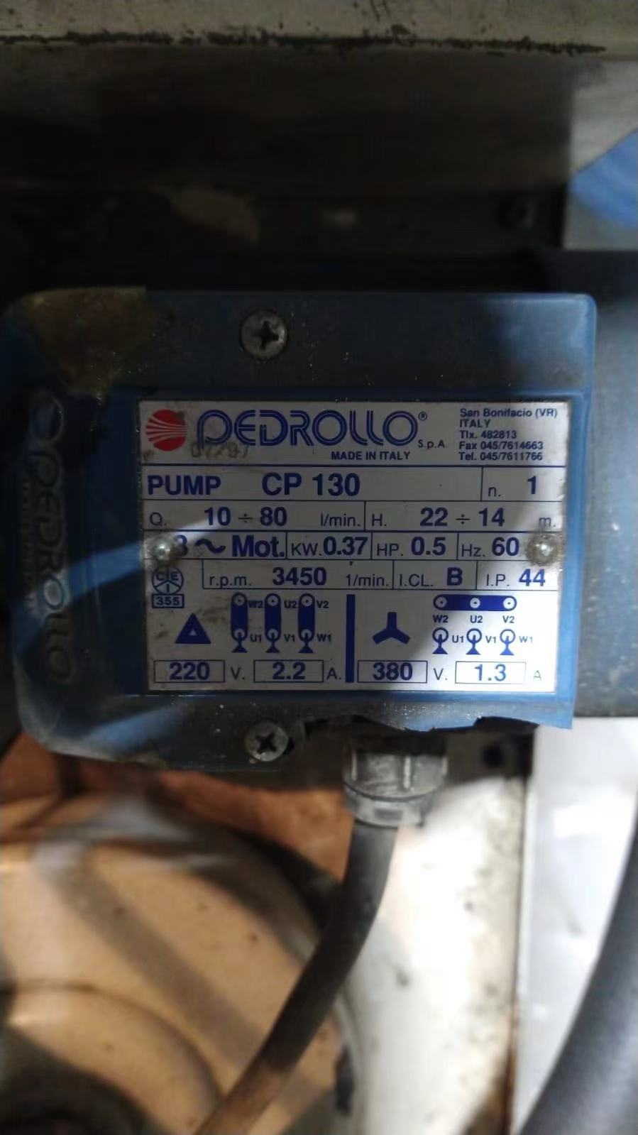 佩德罗水泵排污泵PLURIJET3/200提升泵