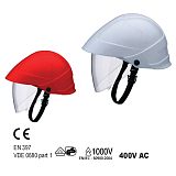 AV9303面罩内置式安全帽-英特卡博Intercable;