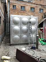 山西长治不锈钢聚氨酯保温水箱 空气能热泵水箱;