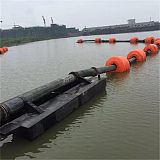海上吸油管道油管工程航道管道水面两半组合式浮体夹管浮筒?