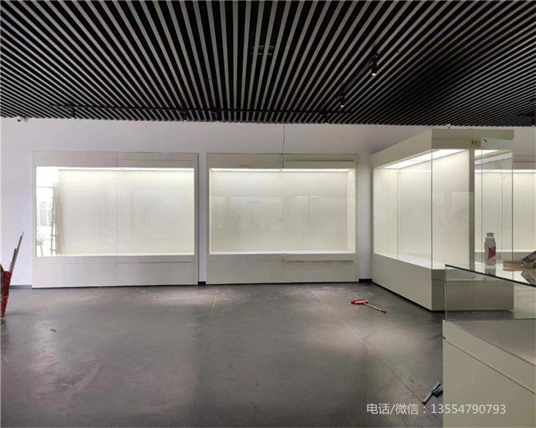 武汉恒温恒湿博物馆低反射玻璃文物展柜订做厂家