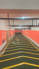 南京道路划线-达尊地下车库停车场汽车坡道设计规范
