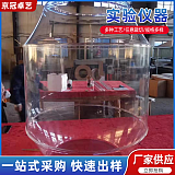 天津高透明有机玻璃亚克力管加工实验仪器制品法兰定制一天发货;
