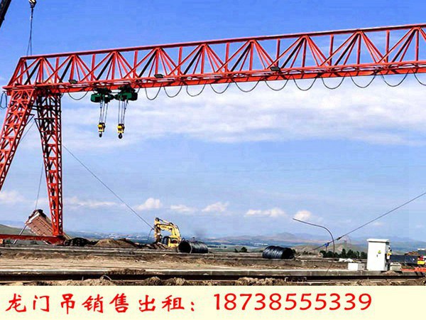 云南丽江龙门吊租赁厂家5T-30m门式起重机发货昆明