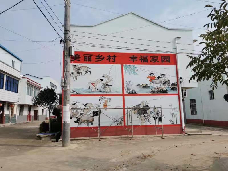 咸宁乡村片区墙体广告