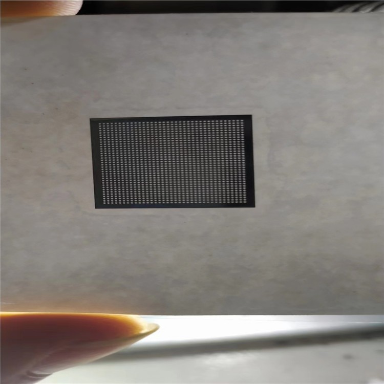 TJ科研晶圆片二氧化硅单抛硅片激光切割微小孔加工盲槽定制