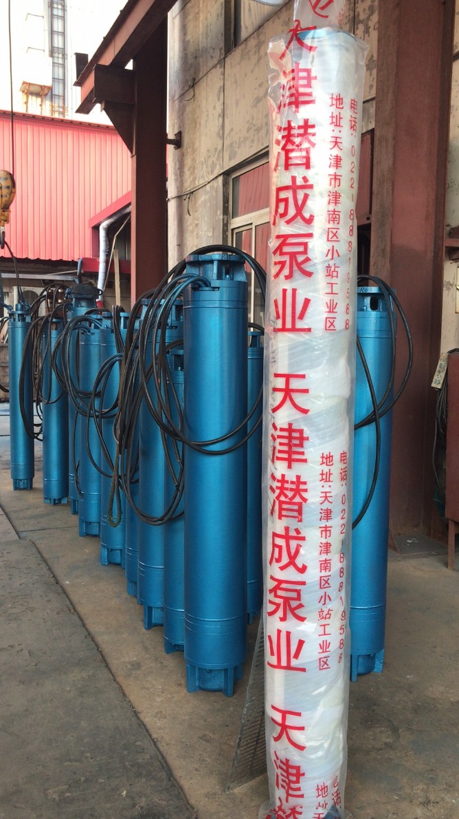 天津耐高温地热井用热水深井泵250QJR80-100-37KW