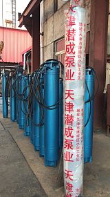 天津耐高温地热井用热水深井泵250QJR80-100-37KW