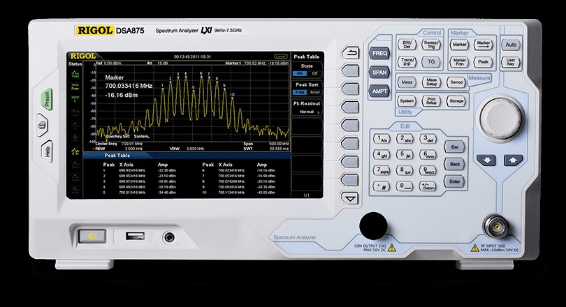 DSA832-TG/DSA832 频谱分析仪