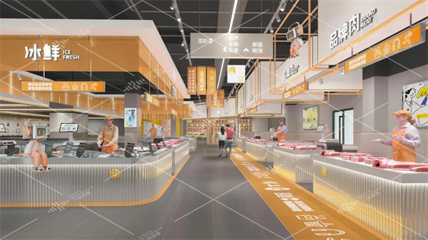 新型农贸市场设计案例—杭州一鸿农贸市场设计院