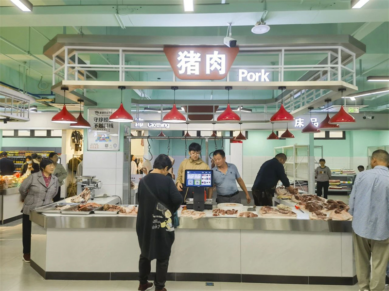 农贸市场摊位设计— 杭州一鸿农贸市场设计院 