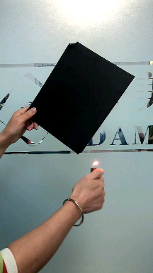 深圳工厂厂家直营供应0.05mm-1.5mm黑色磨砂PC绝缘膜、片材、卷材