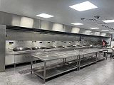 广州市广旭酒店学校工厂食堂整套不锈钢厨具设备加工定制作;