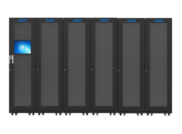 雷迪司冷通道单排机柜微模块数据机房解决方案