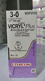 VCP311H强生可吸收缝线缝合线现货销售;