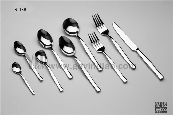 R113 ZEN系列星级酒店刀叉勺 不锈钢餐具