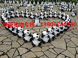 厂家供应树脂熊猫展览摆件50CM 熊猫工艺品;