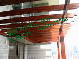 建防腐木花架施工图 建瓯防腐木花架式用什么做 ;