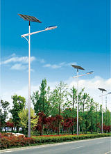 襄州區新農村建設云川光電30W太陽能LED路燈;