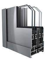 佳华铝材DTM90隔热节能推拉窗;