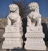 2米高石头狮子现货2米高石雕狮子;