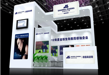 1.西安汉风展览展示有限公司独创展会设计系统,两小时完成标准展位搭建.