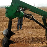 植樹挖坑機 電線桿挖坑機 拖拉機挖坑機;